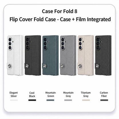 GKK Integrated Flip Leather Phone Case, For Galaxy Z Fold8 Ultra 5G, For Samsung Galaxy Z Fold7 5G, For Samsung Galaxy Z Fold6