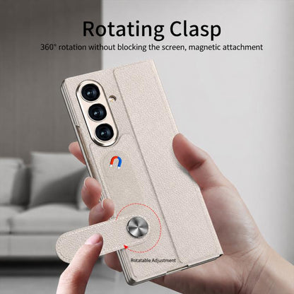 GKK Integrated Flip Leather Phone Case, For Galaxy Z Fold8 Ultra 5G, For Samsung Galaxy Z Fold7 5G, For Samsung Galaxy Z Fold6