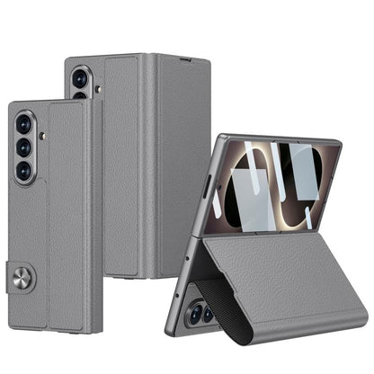 GKK Integrated Flip Leather Phone Case, For Galaxy Z Fold8 Ultra 5G, For Samsung Galaxy Z Fold7 5G, For Samsung Galaxy Z Fold6