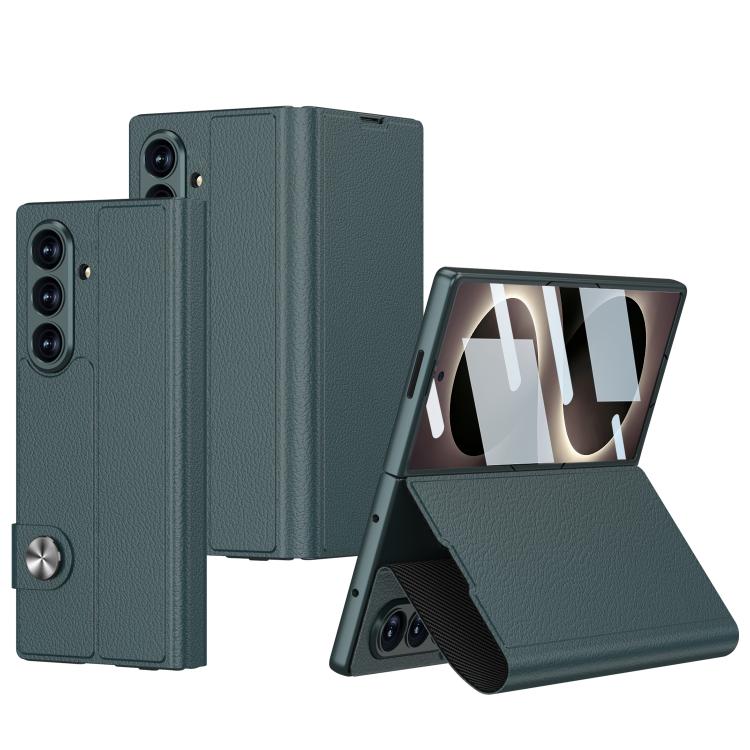 GKK Integrated Flip Leather Phone Case, For Galaxy Z Fold8 Ultra 5G, For Samsung Galaxy Z Fold7 5G, For Samsung Galaxy Z Fold6