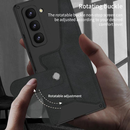 GKK Integrated Armor Flip Leather Case with Pen Slot, Stylus Not Included, For Samsung Galaxy Z Fold7 5G, For Samsung Galaxy Z Fold6