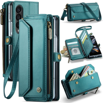 CaseMe C36 Card Slots Zipper Wallet RFID Anti-theft Leather Phone Case