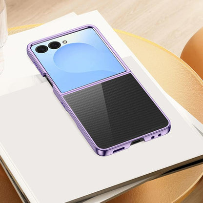 6D Electroplating PC Shockproof Phone Case, For Samsung Galaxy Z Flip7, For Samsung Galaxy Z Flip6, For Samsung Galaxy Z Fold6