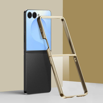 6D Electroplating PC Shockproof Phone Case, For Samsung Galaxy Z Flip7, For Samsung Galaxy Z Flip6, For Samsung Galaxy Z Fold6