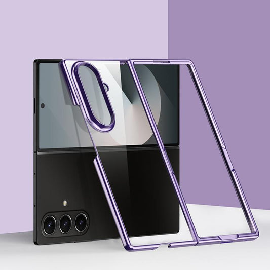 6D Electroplating PC Shockproof Phone Case, For Galaxy Z Fold8 Ultra 5G, For Galaxy Z Flip8 5G, For Samsung Galaxy Z Flip7, For Samsung Galaxy Z Flip6