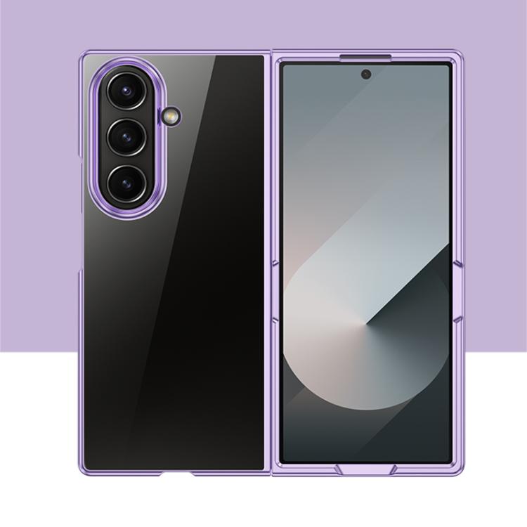 6D Electroplating PC Shockproof Phone Case, For Galaxy Z Fold8 Ultra 5G, For Galaxy Z Flip8 5G, For Samsung Galaxy Z Flip7, For Samsung Galaxy Z Flip6