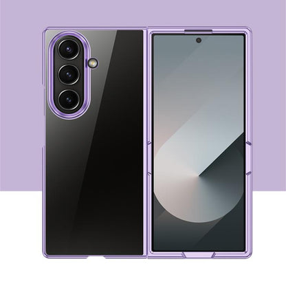 6D Electroplating PC Shockproof Phone Case, For Galaxy Z Fold8 Ultra 5G, For Galaxy Z Flip8 5G, For Samsung Galaxy Z Flip7, For Samsung Galaxy Z Flip6