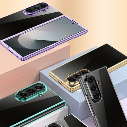 6D Electroplating PC Shockproof Phone Case, For Galaxy Z Fold8 Ultra 5G, For Galaxy Z Flip8 5G, For Samsung Galaxy Z Flip7, For Samsung Galaxy Z Flip6