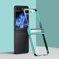 Three Parts 6D Electroplating PC Shockproof Phone Case, For Galaxy Z Fold8 Ultra 5G, For Galaxy Z Flip8 5G, For Samsung Galaxy Z Flip7 FE / Flip6, For Samsung Galaxy Z Fold7 5G