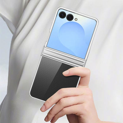 Three Parts 6D Electroplating PC Shockproof Phone Case, For Samsung Galaxy Z Flip7 5G, For Samsung Galaxy Z Fold6
