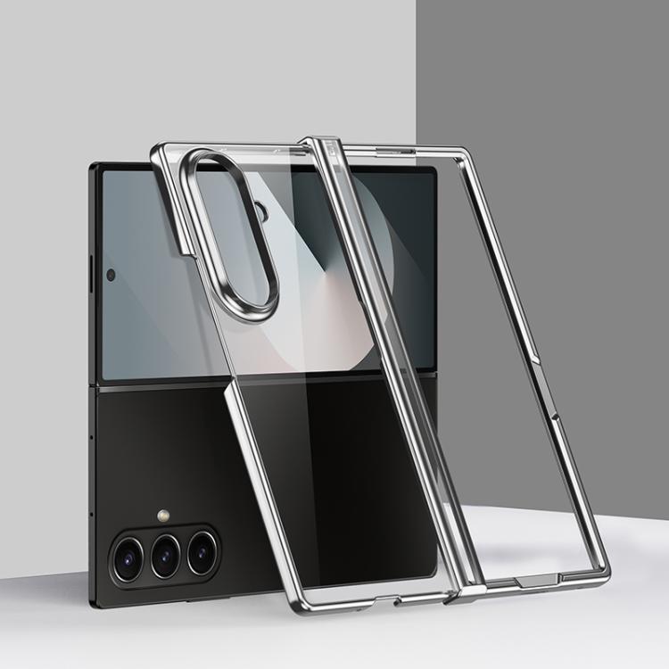 Three Parts 6D Electroplating PC Shockproof Phone Case, For Galaxy Z Fold8 5G, For Galaxy Z Fold8 Ultra 5G, For Galaxy Z Flip8 5G, For Samsung Galaxy Z Flip7 FE / Flip6