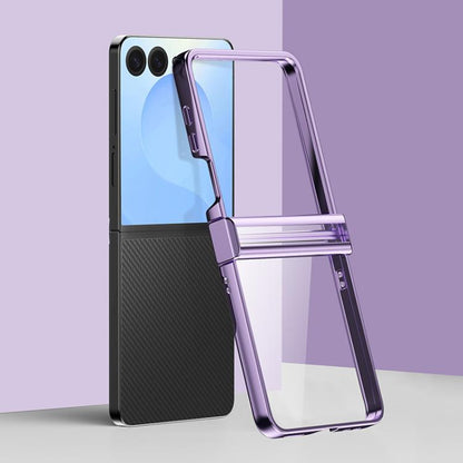 Three Parts 6D Electroplating PC Shockproof Phone Case, For Galaxy Z Fold8 5G, For Galaxy Z Fold8 Ultra 5G, For Galaxy Z Flip8 5G, For Samsung Galaxy Z Flip7 FE / Flip6