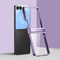 Three Parts 6D Electroplating PC Shockproof Phone Case, For Galaxy Z Fold8 5G, For Galaxy Z Fold8 Ultra 5G, For Galaxy Z Flip8 5G, For Samsung Galaxy Z Flip7 FE / Flip6