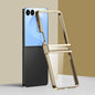 Three Parts 6D Electroplating PC Shockproof Phone Case, For Galaxy Z Fold8 5G, For Galaxy Z Fold8 Ultra 5G, For Galaxy Z Flip8 5G, For Samsung Galaxy Z Flip7 FE / Flip6