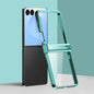 Three Parts 6D Electroplating PC Shockproof Phone Case, For Galaxy Z Fold8 5G, For Galaxy Z Fold8 Ultra 5G, For Galaxy Z Flip8 5G, For Samsung Galaxy Z Flip7 FE / Flip6