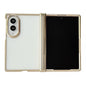 Three Parts 6D Electroplating PC Shockproof Phone Case, For Galaxy Z Fold8 5G, For Galaxy Z Fold8 Ultra 5G, For Galaxy Z Flip8 5G, For Samsung Galaxy Z Flip7 FE / Flip6