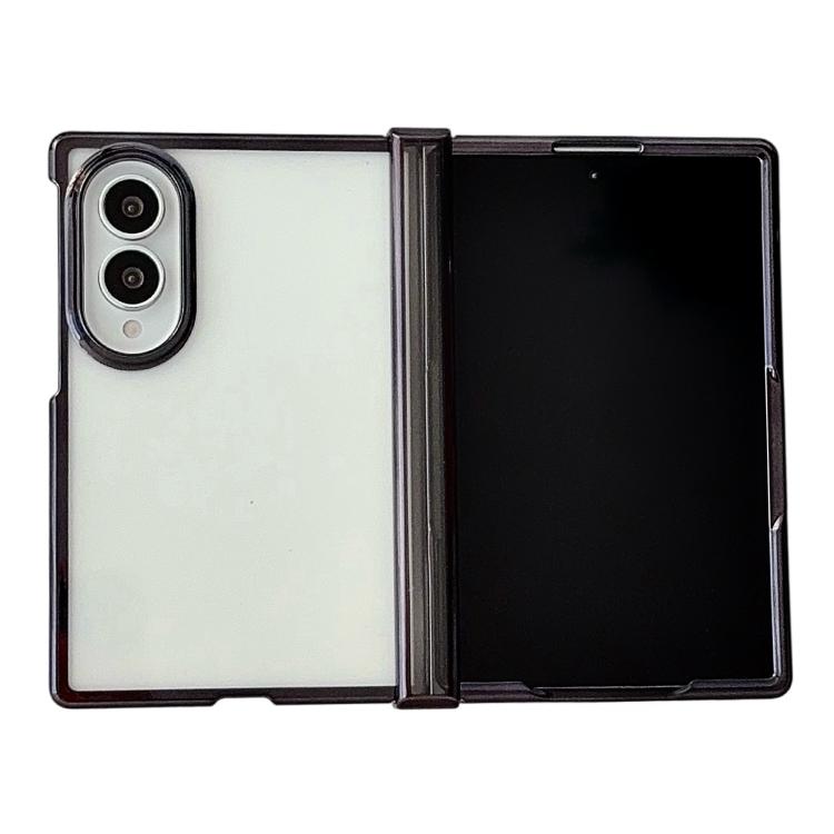 Three Parts 6D Electroplating PC Shockproof Phone Case, For Galaxy Z Fold8 5G, For Galaxy Z Fold8 Ultra 5G, For Galaxy Z Flip8 5G, For Samsung Galaxy Z Flip7 FE / Flip6