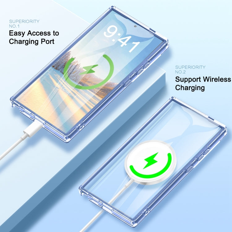 IMD Gradient Feather PC + TPU Phone Case