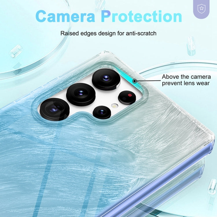 IMD Gradient Feather PC + TPU Phone Case