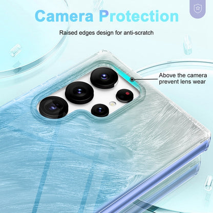 IMD Gradient Feather PC + TPU Phone Case