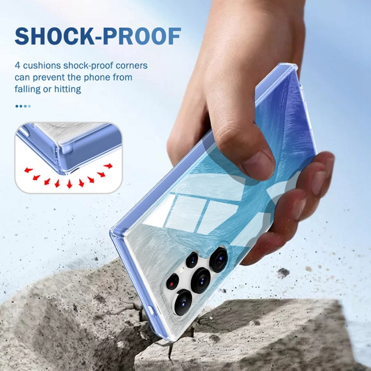 IMD Gradient Feather PC + TPU Phone Case