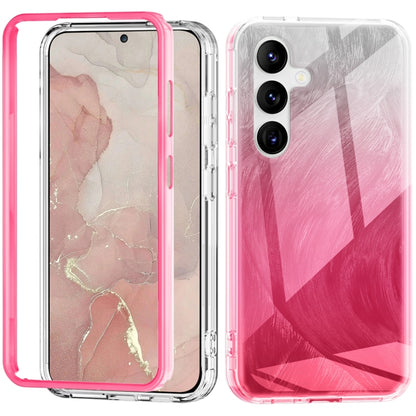 IMD Gradient Feather PC + TPU Phone Case