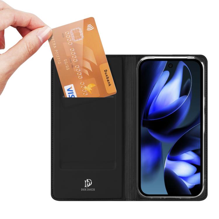 DUX DUCIS Skin Pro Series Horizontal Flip Phone Leather Case, For Google Pixel 10a, For Google Pixel 10 Pro XL, For Google Pixel 10 / 10 Pro