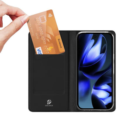 DUX DUCIS Skin Pro Series Horizontal Flip Phone Leather Case, For Google Pixel 10a, For Google Pixel 10 Pro XL, For Google Pixel 10 / 10 Pro