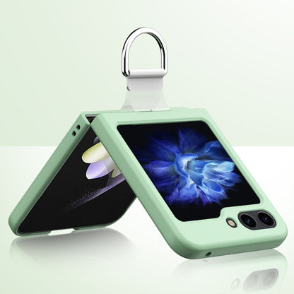 Skin Feel PC Phone Case with Ring, For Samsung Galaxy Z Flip6 / Flip7 FE