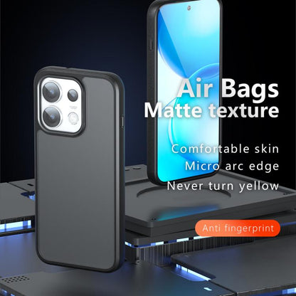 Armor Big Pore PC Hybrid TPU Phone Case, For OPPO Reno16 / Reno16 Pro Global, For OPPO Reno12 Pro Global, For OPPO Reno11 Pro Global