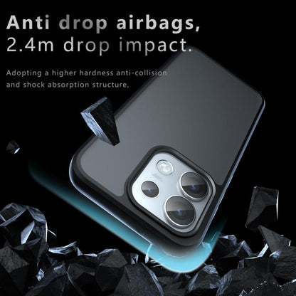 Armor Big Pore PC Hybrid TPU Phone Case, For OPPO Reno16 / Reno16 Pro Global, For OPPO Reno12 Pro Global, For OPPO Reno11 Pro Global
