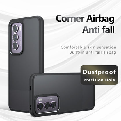 Armor Big Pore PC Hybrid TPU Phone Case, For OPPO Reno12 Pro Global, For OPPO Reno11 Pro Global