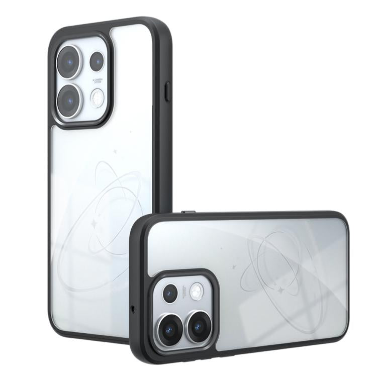 Armor Big Pore PC Hybrid TPU Phone Case, For OPPO Reno16 / Reno16 Pro Global, For OPPO Reno12 Pro Global, For OPPO Reno11 Pro Global