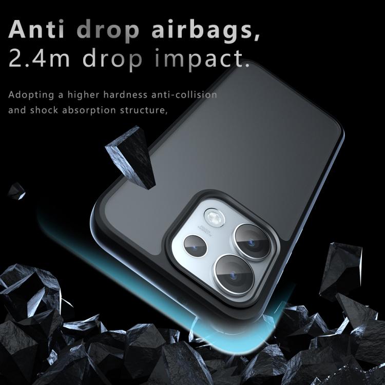 Armor Big Pore PC Hybrid TPU Phone Case, For OPPO Reno16 / Reno16 Pro Global, For OPPO Reno12 Pro Global, For OPPO Reno11 Pro Global