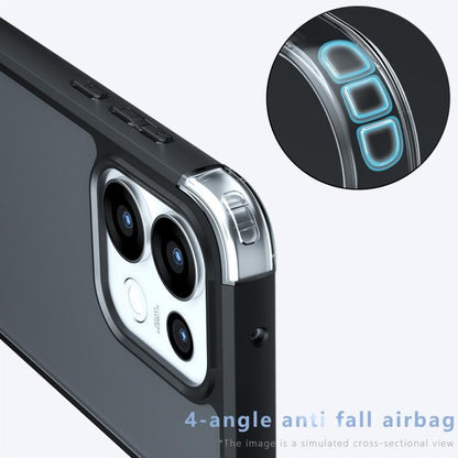 Armor Big Pore PC Hybrid TPU Phone Case, For OPPO Reno16 / Reno16 Pro Global, For OPPO Reno12 Pro Global, For OPPO Reno11 Pro Global