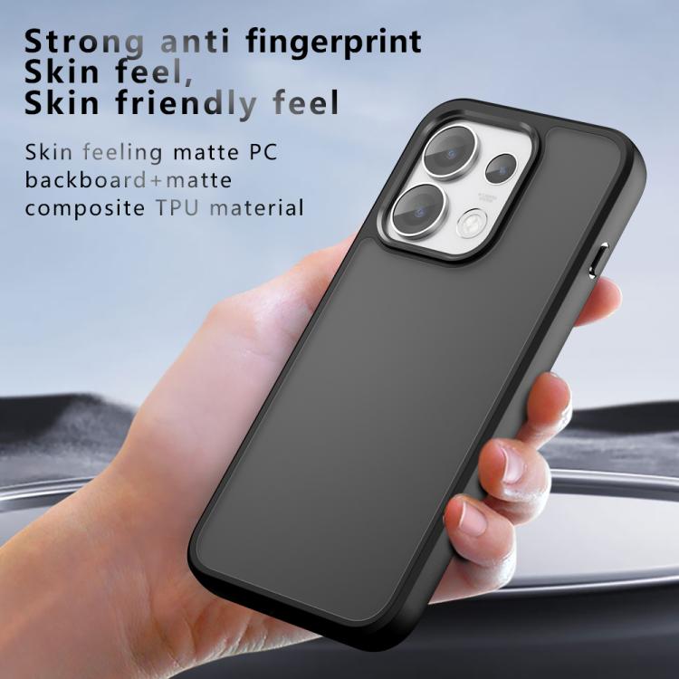 Armor Big Pore PC Hybrid TPU Phone Case, For OPPO Reno16 / Reno16 Pro Global, For OPPO Reno12 Pro Global, For OPPO Reno11 Pro Global