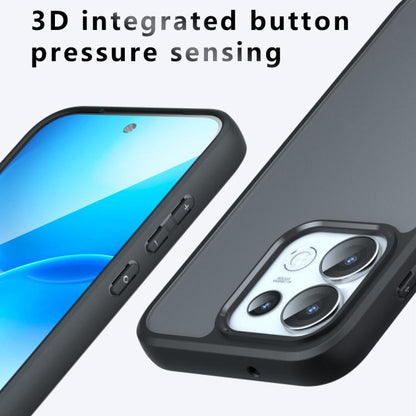 Armor Big Pore PC Hybrid TPU Phone Case, For OPPO Reno16 / Reno16 Pro Global, For OPPO Reno12 Pro Global, For OPPO Reno11 Pro Global