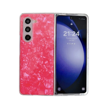 Pearlescent Shell Texture Phone Case, For Samsung Galaxy Z Fold5, For Samsung Galaxy Z Flip5, For Samsung Galaxy Z Fold4, For Samsung Galaxy Z Flip3 / Flip4