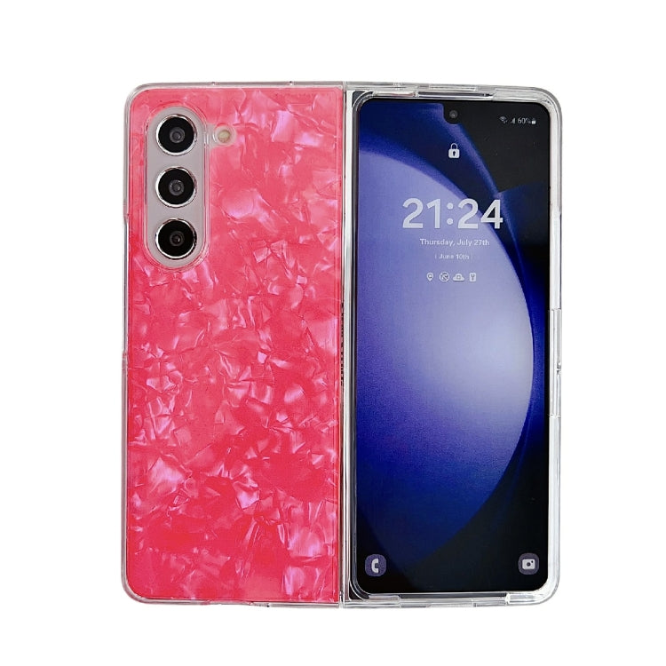 Pearlescent Shell Texture Phone Case, For Samsung Galaxy Z Fold7 5G, For Samsung Galaxy Z Fold Special, For Samsung Galaxy Z Flip6, For Samsung Galaxy Z Fold6