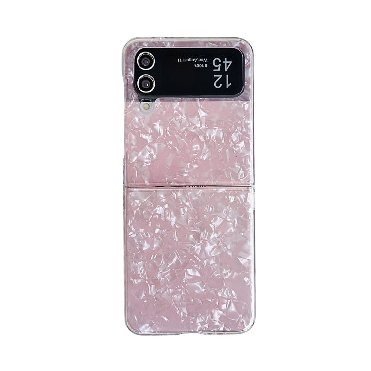 Pearlescent Shell Texture Phone Case, For Samsung Galaxy Z Fold5, For Samsung Galaxy Z Flip5, For Samsung Galaxy Z Fold4, For Samsung Galaxy Z Flip3 / Flip4