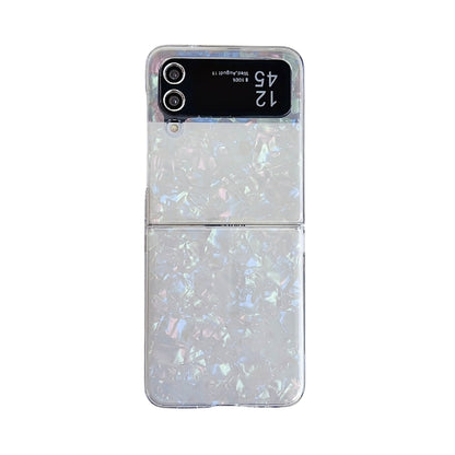 Pearlescent Shell Texture Phone Case, For Samsung Galaxy Z Fold5, For Samsung Galaxy Z Flip5, For Samsung Galaxy Z Fold4, For Samsung Galaxy Z Flip3 / Flip4