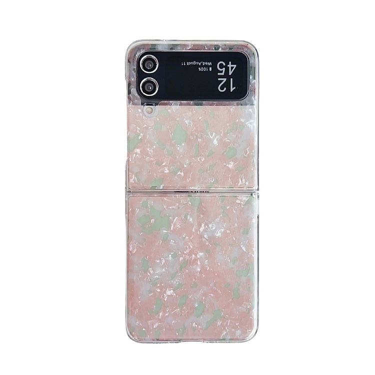 Pearlescent Shell Texture Phone Case, For Samsung Galaxy Z Fold5, For Samsung Galaxy Z Flip5, For Samsung Galaxy Z Fold4, For Samsung Galaxy Z Flip3 / Flip4