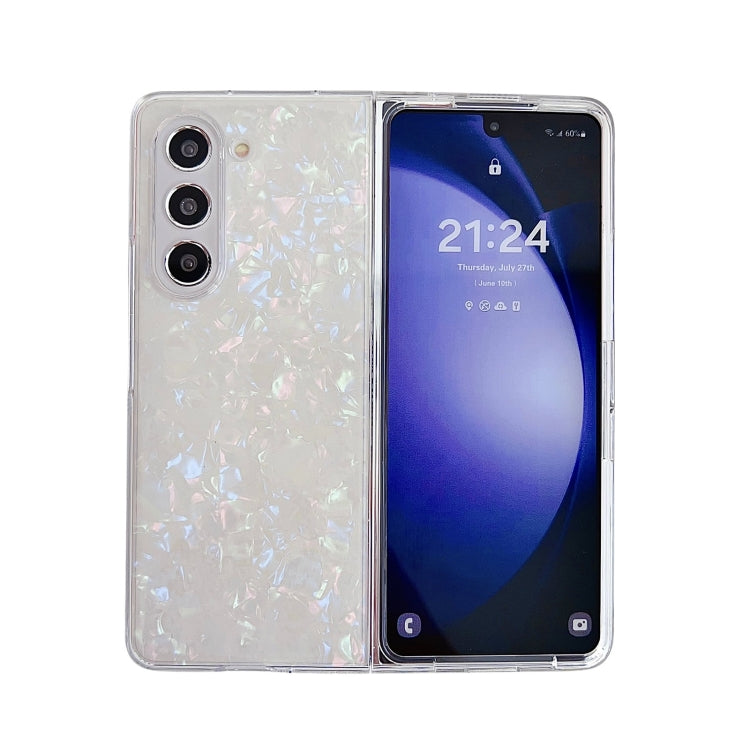 Pearlescent Shell Texture Phone Case, For Samsung Galaxy Z Fold7 5G, For Samsung Galaxy Z Fold Special, For Samsung Galaxy Z Flip6, For Samsung Galaxy Z Fold6