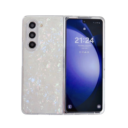 Pearlescent Shell Texture Phone Case, For Samsung Galaxy Z Fold7 5G, For Samsung Galaxy Z Fold Special, For Samsung Galaxy Z Flip6, For Samsung Galaxy Z Fold6