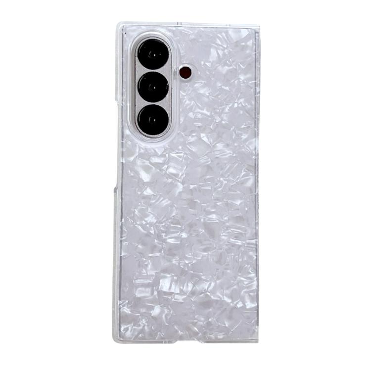 Pearlescent Shell Texture Phone Case, For Samsung Galaxy Z Fold7 5G, For Samsung Galaxy Z Fold Special, For Samsung Galaxy Z Flip6, For Samsung Galaxy Z Fold6