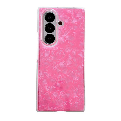 Pearlescent Shell Texture Phone Case, For Samsung Galaxy Z Fold7 5G, For Samsung Galaxy Z Fold Special, For Samsung Galaxy Z Flip6, For Samsung Galaxy Z Fold6