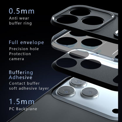 Armor Precise Hole PC Hybrid TPU Phone Case, For iPhone 17 Pro Max, For iPhone 17 Pro, For iPhone 17, For iPhone Air, iPhone 16e, For iPhone 16 Pro Max, For iPhone 16 Pro, For iPhone 16 Plus, For iPhone 16