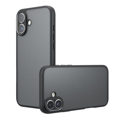 Armor Precise Hole PC Hybrid TPU Phone Case, For iPhone 17 Pro Max, For iPhone 17 Pro, For iPhone 17, For iPhone Air, iPhone 16e, For iPhone 16 Pro Max, For iPhone 16 Pro, For iPhone 16 Plus, For iPhone 16