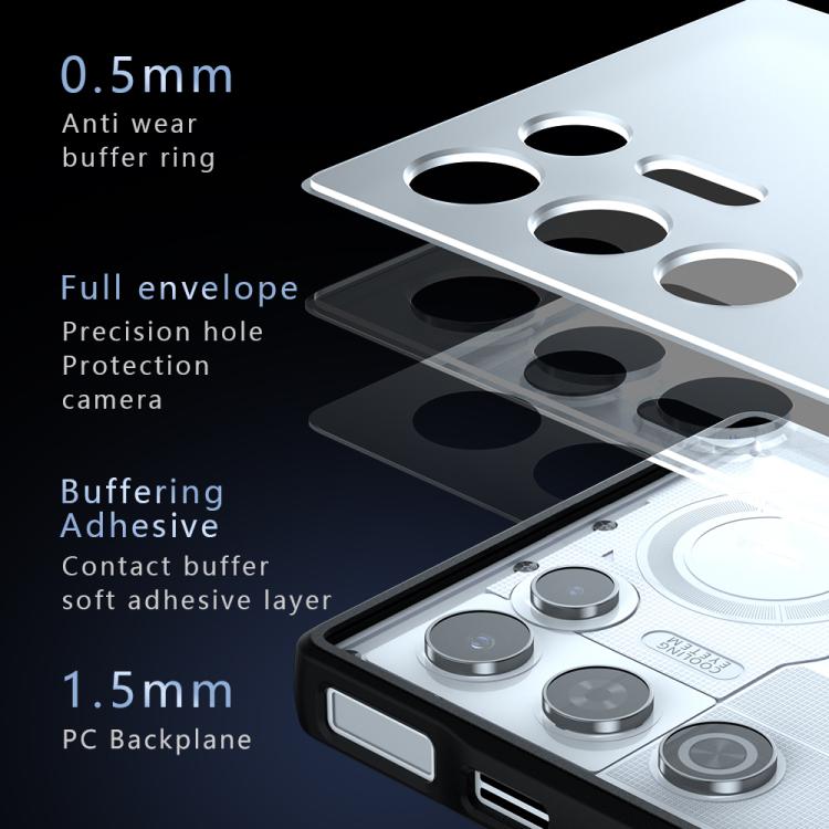 Armor Precise Hole PC Hybrid TPU Phone Case, For ZTE nubia RedMagic 11 Air, For ZTE nubia Red Magic 10 Pro / 10 Pro+, For ZTE nubia Red Magic 9 Pro / 9 Pro+