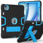 Contrast Color Silicone Acrylic PC Tablet Case with Holder, For iPad Air 11 2026 / 2025 / 2024